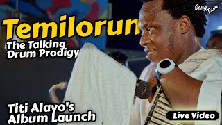 Temilorun - The Talking Drum Prodigy Lights Up Titi Alayo's Album Listening Party