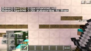 Minecraft PE Server Review #4 ZackAttackCraft LOL FLAMEY!!!