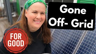 ⚡️HOMESTEADING THE HARD WAY !! 96% OFF-GRID SOLAR & WOOD HEAT