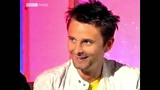 Muse - Interview on BBC 3 about Glastonbury Festival, UK (2004)