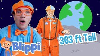 Blippi Learns About Space Vehicles 🚀💜 |  | Educational Kids Cartoons & Songs