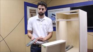 Attaching a Lockdowel Sidemount Drawer Slide