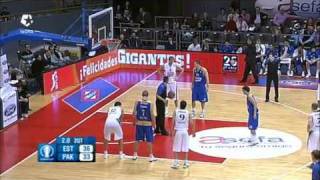 Jaime Fernández vs PAOK BC (17-11-2010)