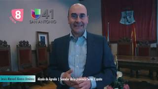 Ágreda, España (RTVCyL) y Texas (Univision 41) reunidos por Sor María de Jesús