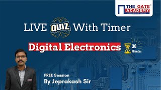 LIVE Quiz for Digital Electronics (Sequential Circuits) | 30 Minutes | GATE 2022 Preparation