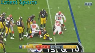 Steelers First Touchdown of 2018 - Steelers vs Browns Highlights (Week 1)