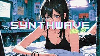 MOONLIT IN 1991 // SYNTHWAVE Mix 55- Retrowave | Vaporwave