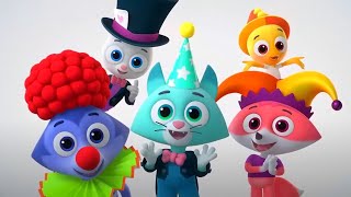 Learn Emotions with Beadies — Circus 🎪 Emotional Intelligence for kids 😁 Kids Learning Videos