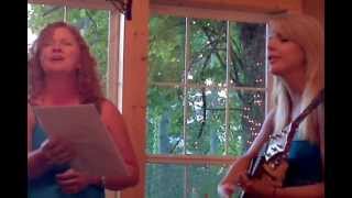 4th Annual Rice Road Bluegrass Festival "Hallelujah" Susan Groover and Amy Rogers 2012-07-21