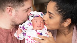 Introducing our 4th bundle of joy. Baby A says hello to the world. #birthvlog