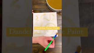 Dandelion Nature Painting