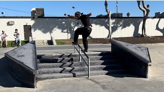 Visiting a Random Skatepark!! w/ GangN’Em 