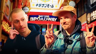 Learning about Tokusatsu at Nakano Broadway in Japan with @TOKYO TOY BANZAI