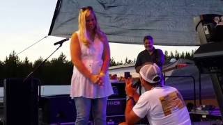 Lonestar - Amazed (Live) | Chris & Amber Proposal (2016)