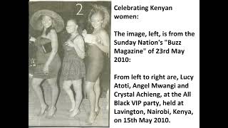 Tribute to Kenyan ladies, Lucy Atoti, Angel Mwangi and Crystal Achieng