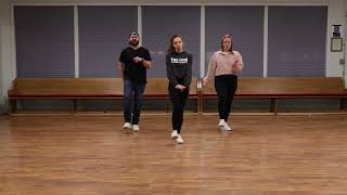 Cowboy Hustle - Line Dance DEMO (BEGINNER)