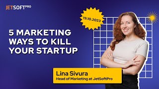 5 Marketing Ways to Kill Your Startup: Live With The Marketing Expert #marketing #tech #startup