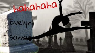 ME DANCING ON EVELYNS GRAVE