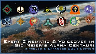 Every Cinematic & Voiceover in Sid Meier's Alpha Centauri (2024 Edition)