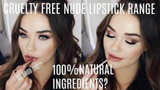 Cruelty Free  DRUGSTORE Lipstick Range | Natural Ingredients + Affordable!