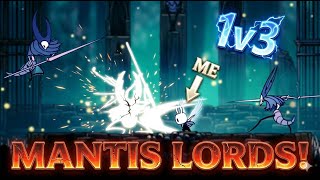 3 V/S 1 (SO HAARD AND UNFAIR!) 🤬 | Mantis Boss! | Hollow knight part 14 Hindi