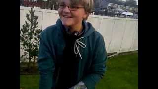 My mate roling over...