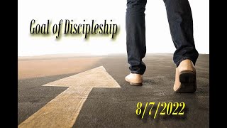 Goal of Discipleship
