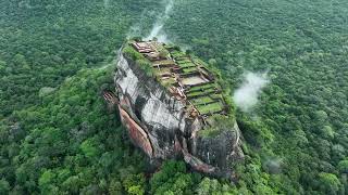 Sigiriya Rock Fort in Sri lanka 🇱🇰❤🤗 . Ancient City of Sigiriya . සීගිරිය තවත් පැත්තකින් 😀🚁❤️‍🔥