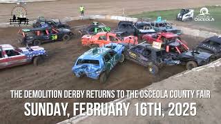 Demolition Derby at the Osceola County Fair