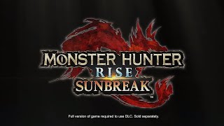 MONSTER HUNTER RISE: SUNBREAK EXPANSION WAS ANNOUNCED | Reaction (WEIRD HYPE NOISES INTENSIFIES)