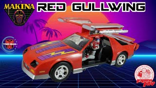 Unboxing & Review: Ramen Toy Makina Red Gullwing (M.A.S.K. Thunderhawk)
