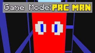 I made Pac Man in Minecraft