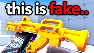 I made a FAKE Key Skin to TROLL All of Rivals