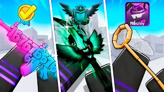 Winning with EVERY EXCLUSIVE 0.01% SKIN in Roblox Rivals!