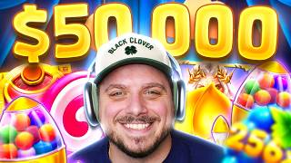I RISKED IT ALL ON A $50,000 BONUS HUNT!?