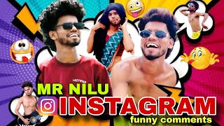 Mr Nilu Comedy INSTAGRAM FUNNY COMMENT #mrnilucomedy 