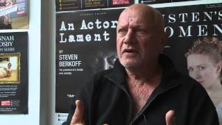 Steven Berkoff: no sympathy for Twitter troll victims "Twitter is like flashing"