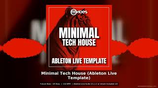 Minimal Tech House Ableton Live Preset Pack Future Bass UK Bass