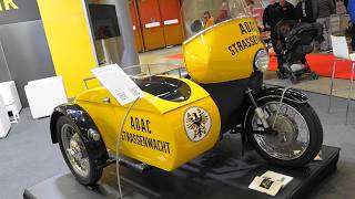 BMW R60/2 - Straßenwacht-Gespann / Road Patrol Team #328 - Retro Classics 2026 - Stuttgart