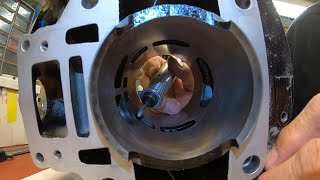 Suzuki RM 400 Top End, bore and fit piston