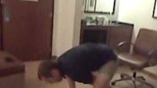 hotel room dancing