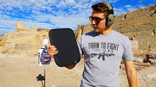 3A Body Armor VS Mag Dumps 9mm & 45mm (Backpack Insert)