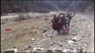 When monks drive motorbikes