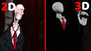 Friday Night Trepidation Vs Slenderman Full Week in 3D