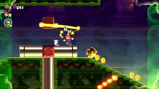 Super Mario Wonder Playthrough: Break Time! Floating Wonder Tokens and Sunbaked Desert's Palace