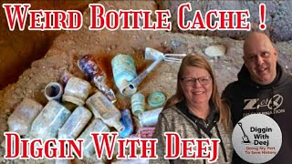 Bottle Digging A Cache
