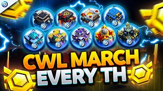 The NEW BEST CWL and WAR BASE LINKS For Every Town Hall in CoC 2025 | Clash of Clans Base  Layouts