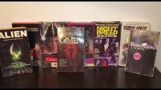 Darth's Haul: VHS Horror!