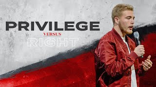 The Volt | Privilege vs. Right | Walter Johnson