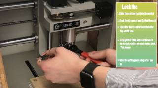 Nomad CNC Video #2- Lock Cutting Tool